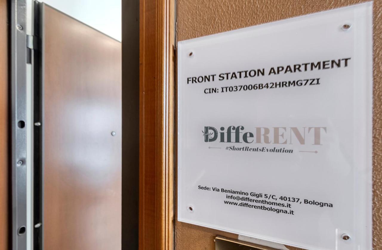 Front Station Apartment - Stazione Centrale Di Болонья Экстерьер фото