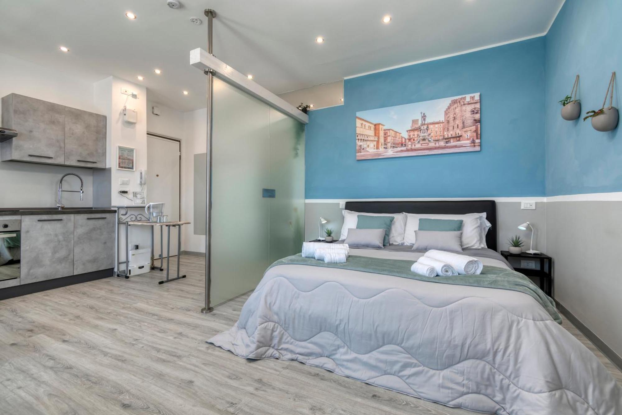 Front Station Apartment - Stazione Centrale Di Болонья Экстерьер фото